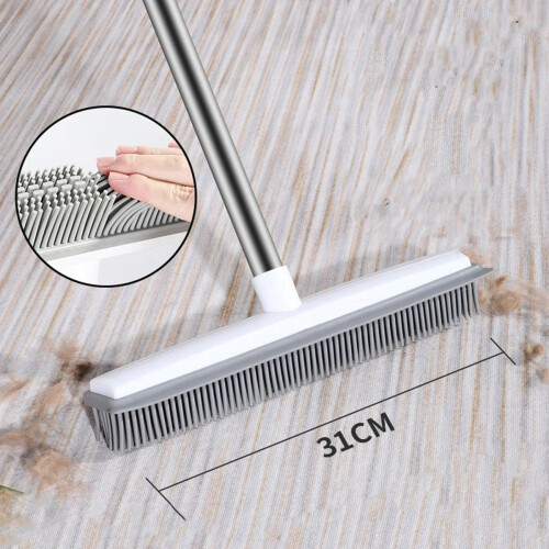Broom Carpet Rake for Pet Hair 2