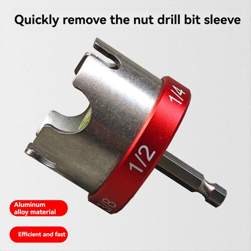 Nut Zipper Drill Attachment Nut Drill Bit Socket Wrench Socket 2