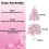 (8FT) Christmas Tree Snow Flock Pink Holiday Home Décor 3