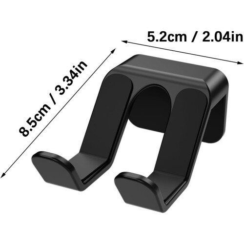 Sturdy ABS Gaming Controller Wall Organizers Storage Stand With Antislip Base And Charging Port Access Wall Mounted 2
