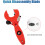 Metal Pipe Cutter Red Maintenance Tool For Pipe Cutting 2