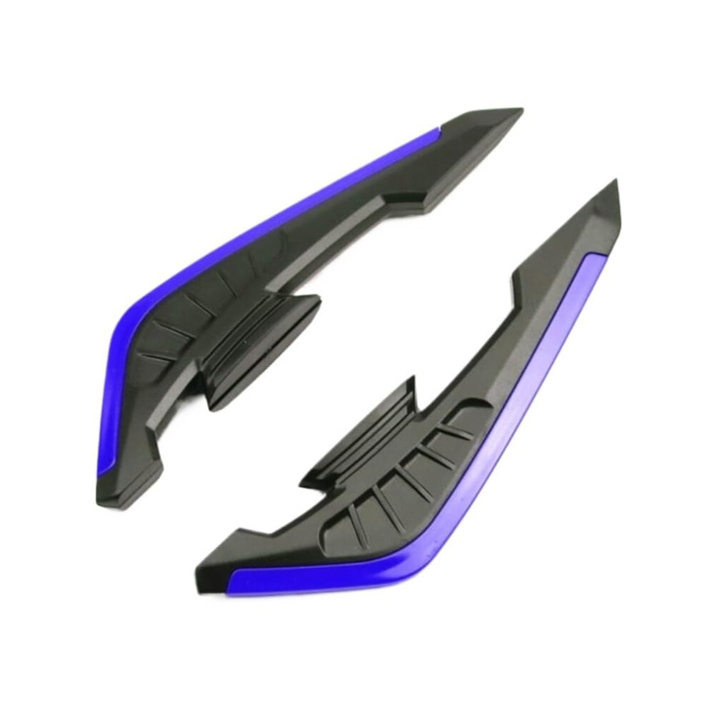 Motorbike Scooter Winglets 1 Pair Spoiler Aerodynamic Wing Kit Wind Wing Side Fairing Blue 9354506560829
