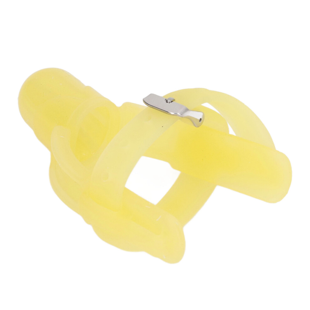 Stop Sucking Wrist Band Silicone Baby Finger Protector Adjustable Yellow