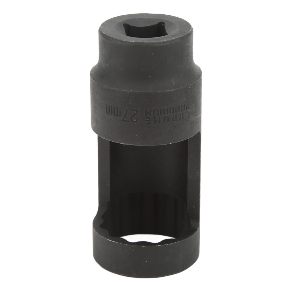 Heavy Duty Diesel Injector Socket 1/2In Drive 27Mm 12 Point Chrome Finish 3371356203191