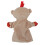 Orangene Plüsch-Babysicherheitsdecke 23cm Cartoon 8