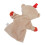 Orangene Plüsch-Babysicherheitsdecke 23cm Cartoon 11