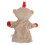 Orangene Plüsch-Babysicherheitsdecke 23cm Cartoon 5