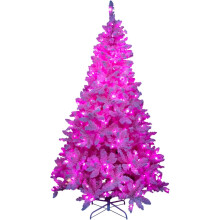 (5FT) Christmas Tree Pre lit Pink LED Holiday Home Décor