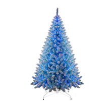 (8FT) Christmas Tree Pre lit Blue LED Holiday Home Décor