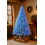 (8FT) Christmas Tree Pre lit Blue LED Holiday Home Décor 5