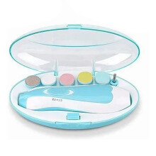 Baby-Nageltrimmer 8000 U/min LED-Licht 6 Köpfe Sicher und Einfach in der Anwendung