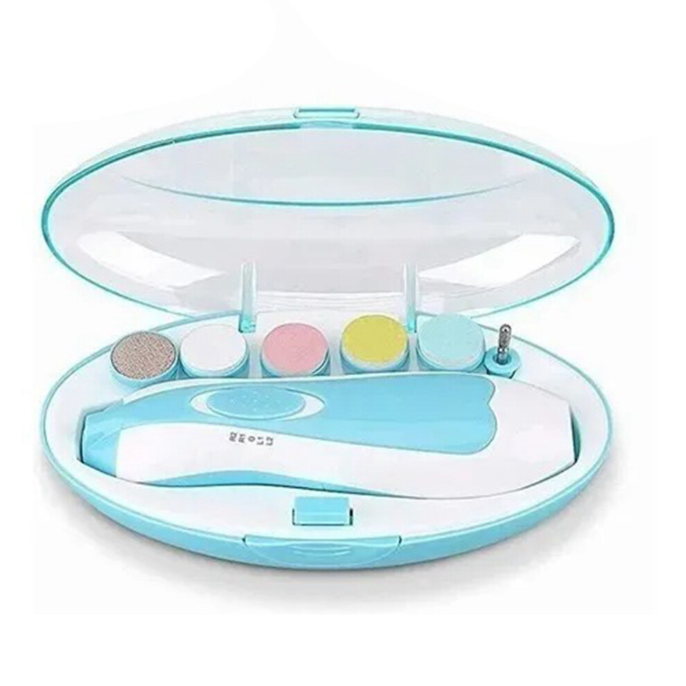 Baby Nail Trimmer 8000Rpm Led 6 Heads Safe & Easy Operation Light