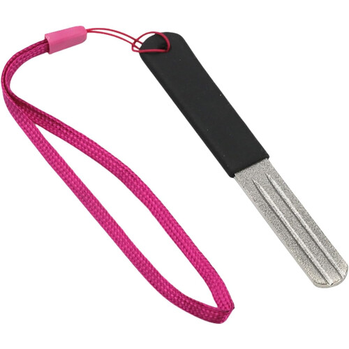 Fish Hook Sharpener Double-Sided Grinding Stone For Fishhooks Whetstone Sharpening File Tool 1