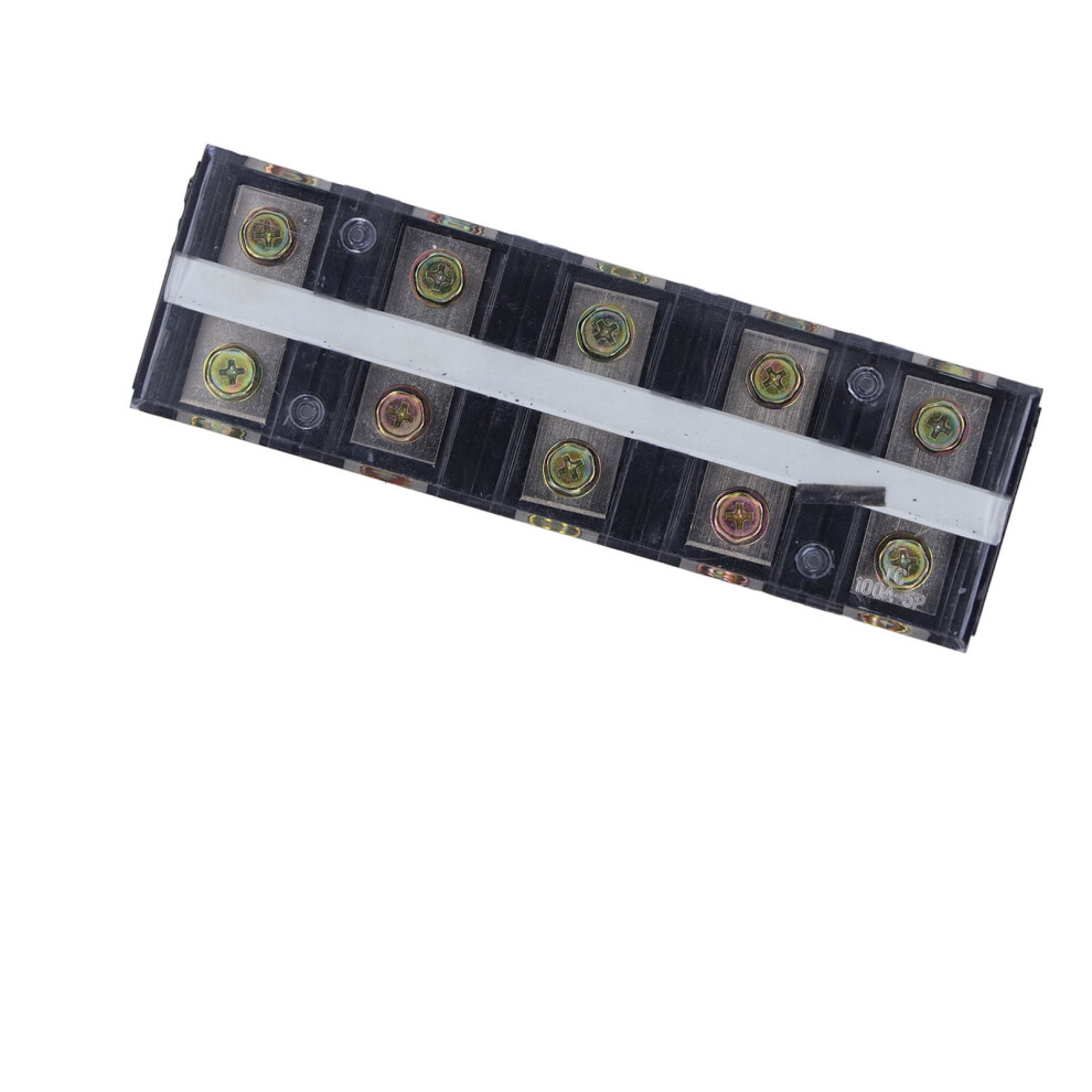 Red Copper 100A 600V Terminal Strip 1Pcs Fixed Tc Dual Row Screw Terminal Block 4971356206452