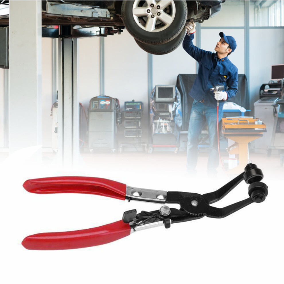 Ratchet Hose Clamp Plier Â Auto Water & Oil Pipe Removal Tool, 220Mm 8711356206603