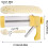 Spritz Cookie Press Manual Cookie Maker Kit With Pattern Discs Sais For Biscuits Pastries Cupcake Toppers 4