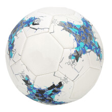 Blauer PU-Aufblasbarer Fußball Größe 5 für Jugendliche & Erwachsene Outdoor-Spiel