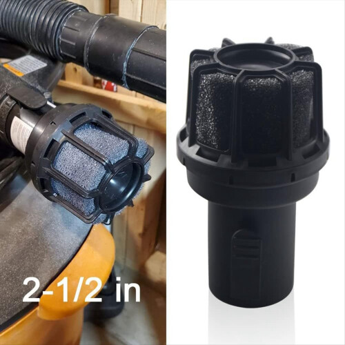 Muffler Diffuser Wet/Dry Vac Attachment 2-1/2 Inch 2