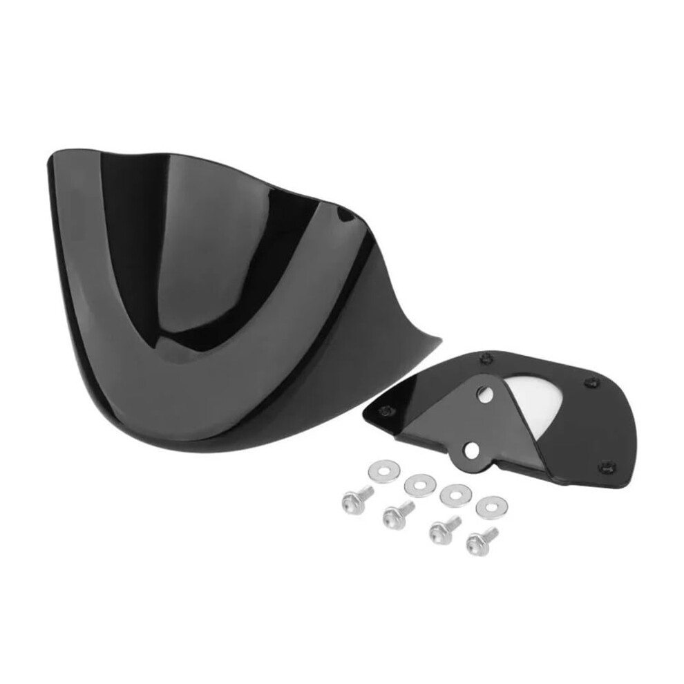Front Spoiler Lower Air Dam Fairing Cover For Harley-Davidson Dyna Street Bob Wide Glide Fxd 2006-2017 Black 9067246349035