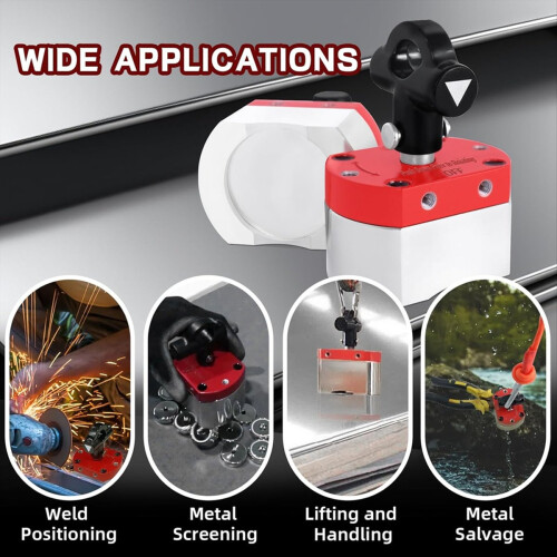 180 LB on/Off Magnets, Magnetic Welding Holder, Switch Magnet 1