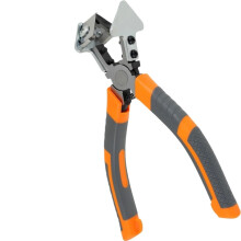 V-Shaped Mitre Shear Alloy Steel 90 Degree Right-Angle V-Cutter Plier, Rubber Strip Scissors, Copper Pipe Cutter