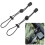 Elastic Plastic Hiking Stick Locks 2 Pack for Backpack Mountaineering Poles 14