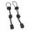 Elastic Plastic Hiking Stick Locks 2 Pack for Backpack Mountaineering Poles 13