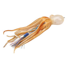 Lebensechte Oktopus-Jig zum Salzwassera fishing, 320g mit 10 Tinten-Tabletten