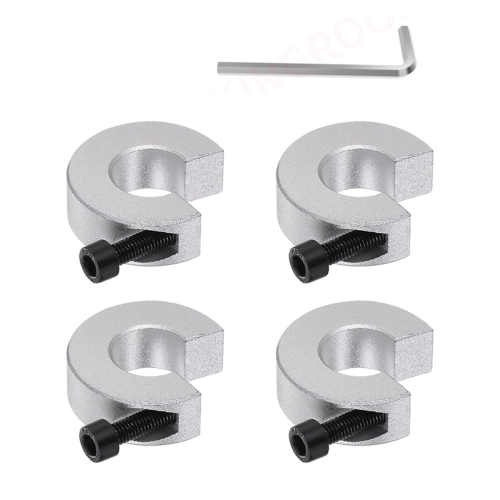 Linear Rail Limit Fixing Rings, 12mm SBR12 Linear Rail Stop Collars