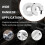 Linear Rail Limit Fixing Rings, 12mm SBR12 Linear Rail Stop Collars 2