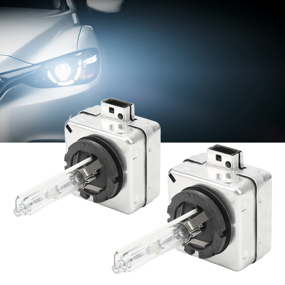 2Pcs D1s Xenon Hid Headlight Bulb 35W 3200Lm 6000K For G63 Amg 8491356209179
