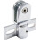(As show, One size) Glass Shower Door Pivot Hinge 1