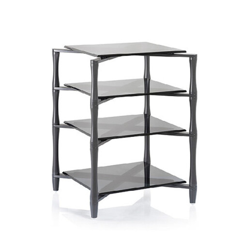 Norstone Slender HiFi AV Rack Stand Matte Anthracite Grey 1