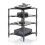Norstone Slender HiFi AV Rack Stand Matte Anthracite Grey 5