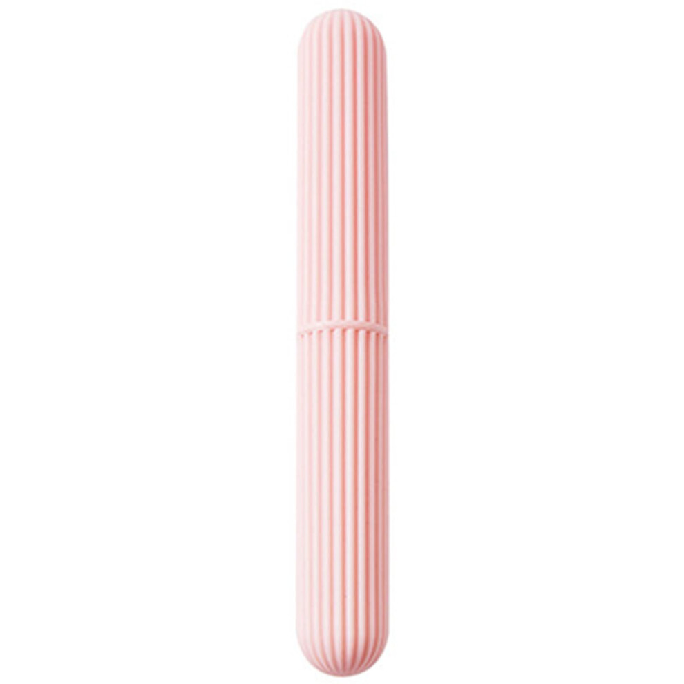 Portable Toothbrush Box With Lid Protective Holder Travel Case For Outdoor Camping