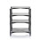 Norstone Slender HiFi AV Rack Stand Matte Anthracite Grey 6