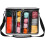 Knitting Bag Blue Leaf Pattern For Organizing Yarn Needles And Crochet Accessories 3