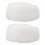 2Pcs White Diffuser for 320EX Flash Speedlight – Lightweight Plastic Enhancement 16