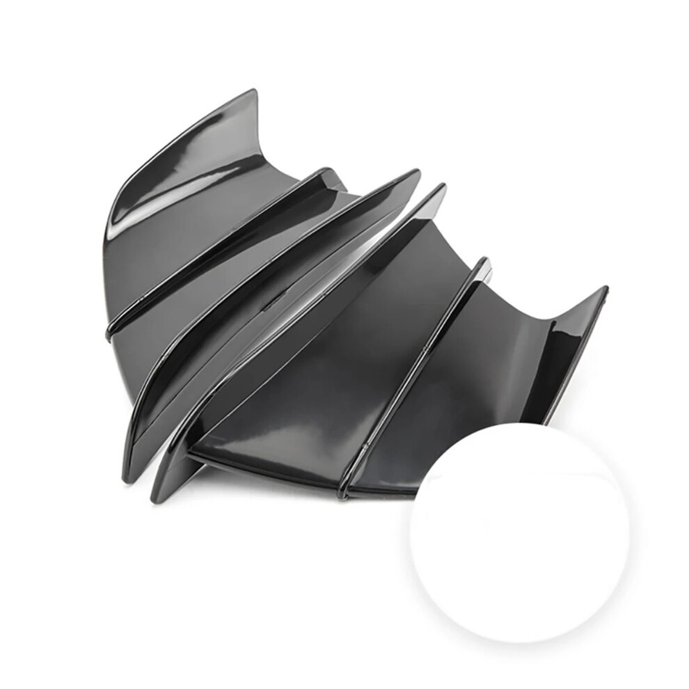 Winglet For Gsr750 Gsr600 Gsr400 Universal Motorcycle Accessories Aerodynamic Spoiler Wing Black 9393856657094