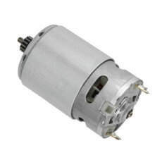(As show, One size) Dc 18v 317004430 Motor 14teeth For Metabo Bs18 Electric Cordless Impact Drill Metal Motor Power Tool Accessories