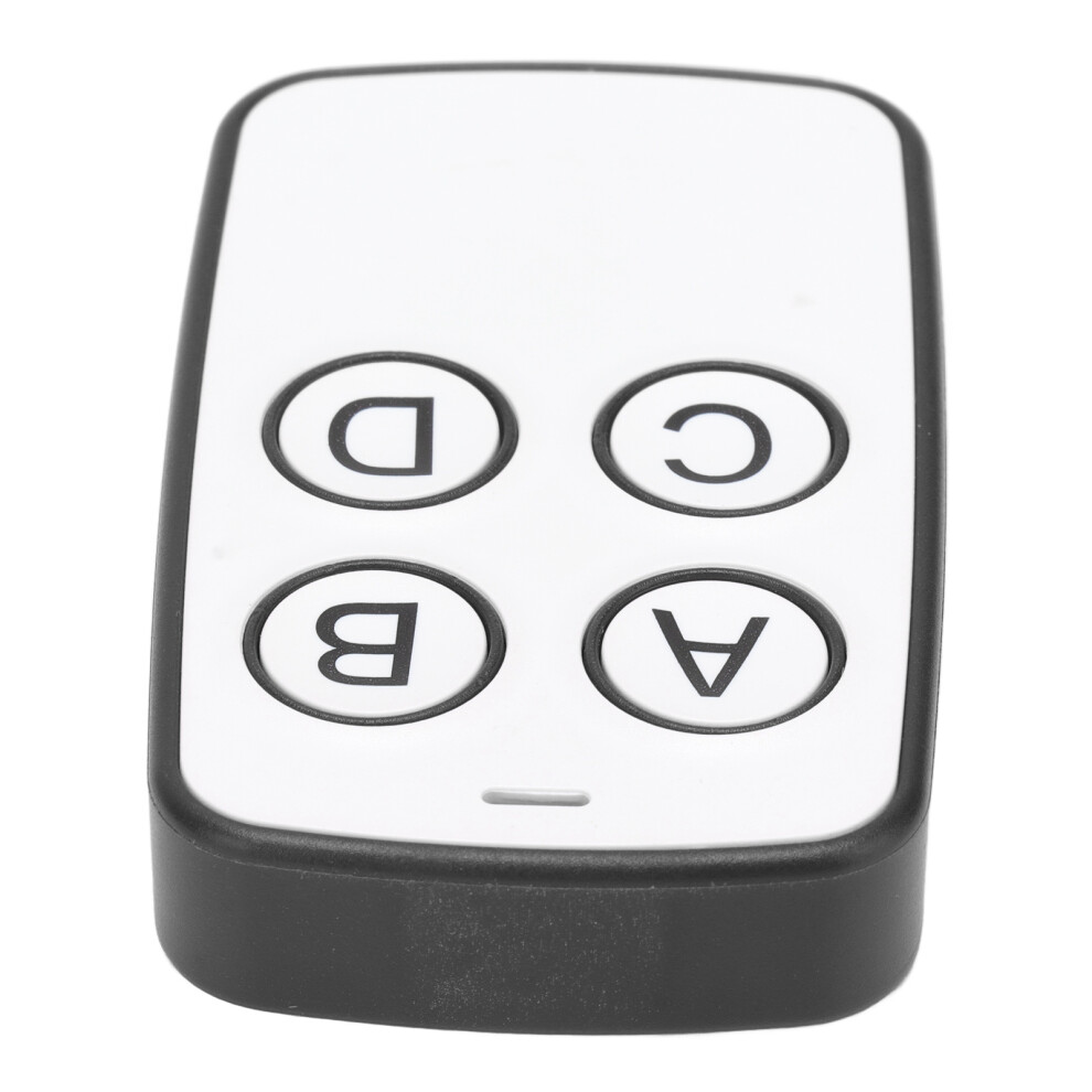 Universal 4-Button Cloning Key Fob Remote 315Mhz Black, 30M Range 9391356211419