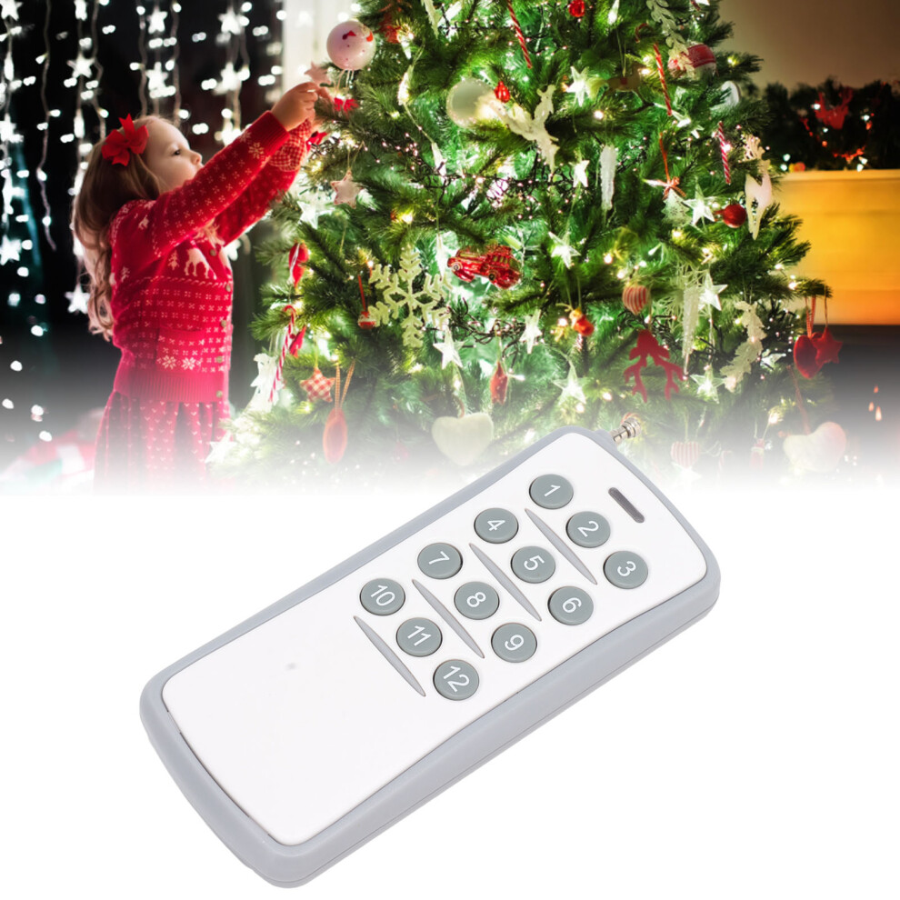 Compact 433Mhz 12-Button Remote For Alarms & Door Control 50M Distance 9401356211521