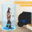 VR Game Mat Compatible With Meta Quest3S, Foldable, Easy To Clean, Orange 4