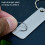Pocket Hook Sharpener - Keychain Tool, Small Portable Camping Sharpener, Sturdy Grinding Tool For Machetes And Manicure 4