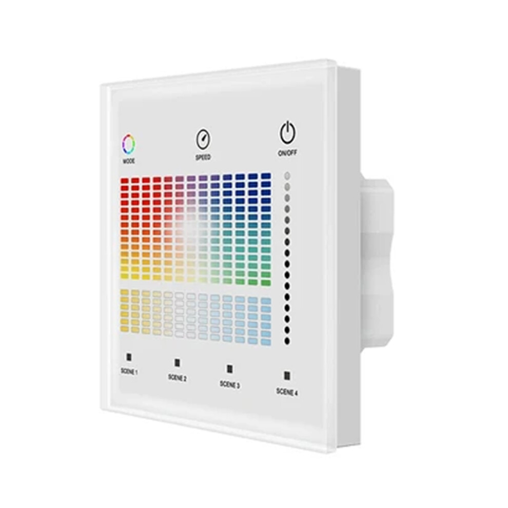 Wall Mounted Smart Panel Remote &Cct Dimmer Led Dimming Control For Home White 4851537538452