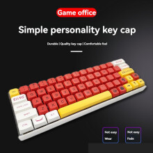 137 Keys Keycaps Hot Sublimation PBT Key Cap Fit Laptop PC Game Office Mechanical Keyboard