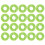 20PCS Aim Assist Rings Motion Control for Gamepad Game Controller Auxiliary Sponge Target Ring B 1