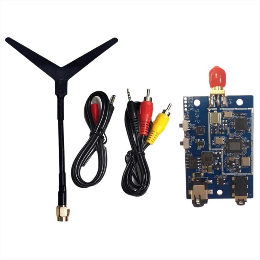 Saudism 1.2G 9 Channels Vrx Receiver Fpv Audio Video With Av Interface Output For Rc Drone Airplane