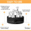 13cm Automatic Turntable, Live Broadcast Jewelry Model Video Electric Rotating Table, Panoramic Display Table B 4