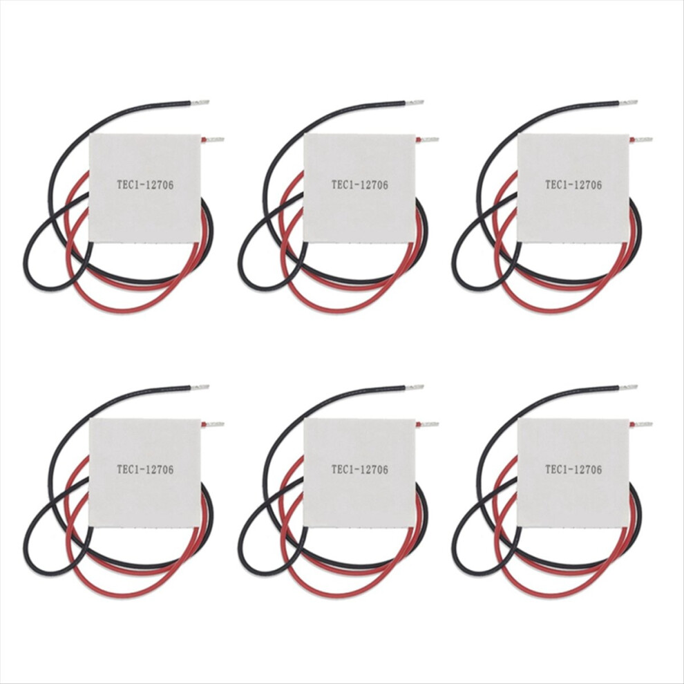 6Pcs Tec1-12706 K10 Thermoelectric Cooler Peltier Elemente Module Semiconductor Refrigeration For Car Refrigerator 4851537541032
